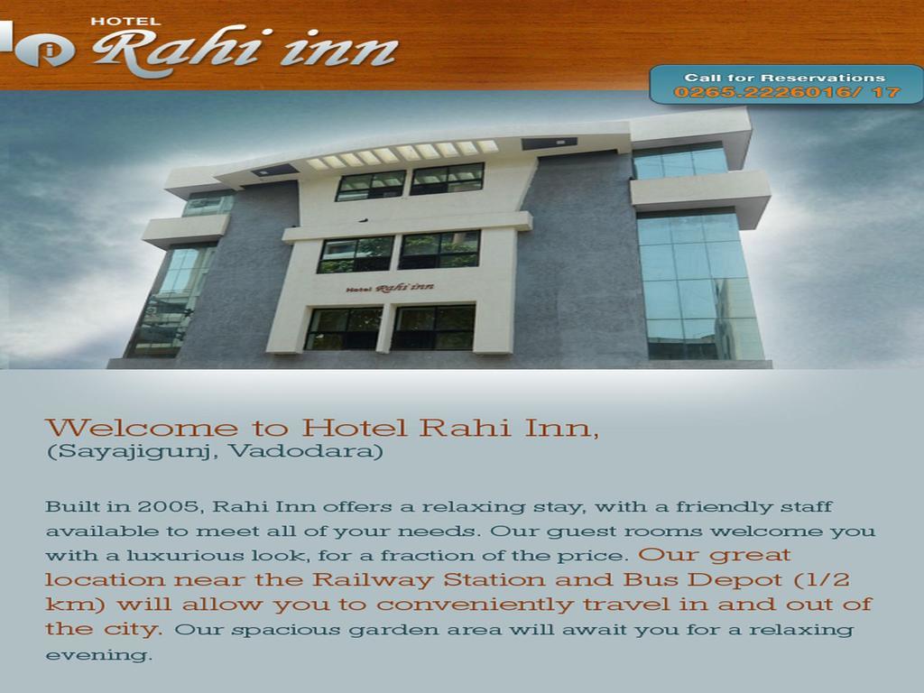 Hotel Rahi Inn Vadodara Bagian luar foto